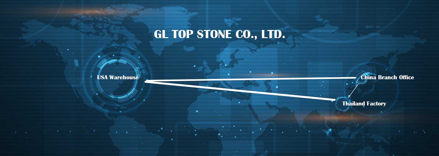 GL Top Stone Locations Worldwide