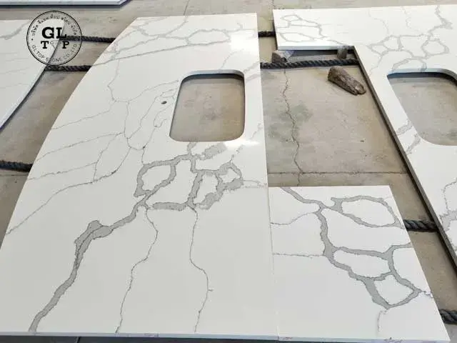 Thai quartz factory fabricated quartz countertops