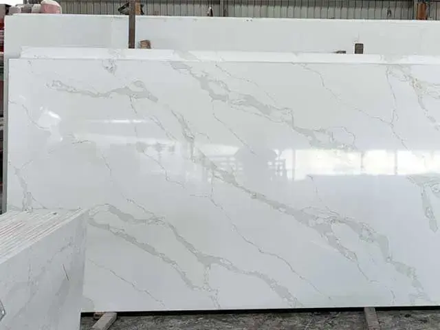 Quartz Slabs Calacatta White Marble