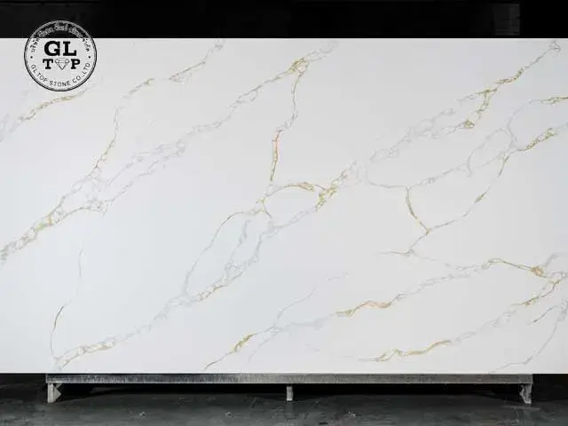 Thailand Calacatta Vein Quartz Stone Countertop Factory Supplier